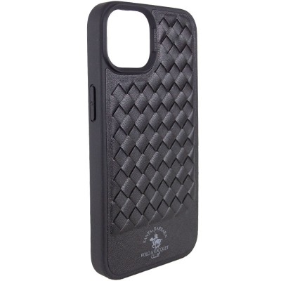 Шкіряний чохол Polo Santa Barbara для Apple iPhone 15 Plus (6.7") Black