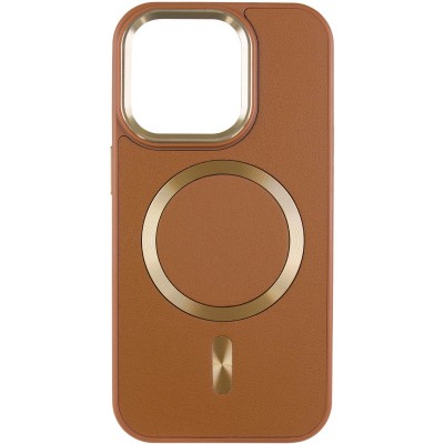 Шкіряний чохол SnapCase with MagSafe для Apple iPhone 11 Pro (5.8") Brown