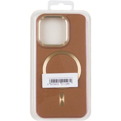 Шкіряний чохол SnapCase with MagSafe для Apple iPhone 11 Pro (5.8") Brown