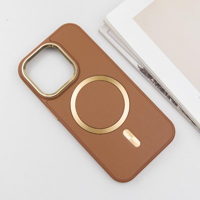 Шкіряний чохол SnapCase with MagSafe для Apple iPhone 11 Pro (5.8") Brown