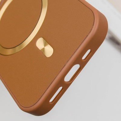 Шкіряний чохол SnapCase with MagSafe для Apple iPhone 11 Pro (5.8") Brown