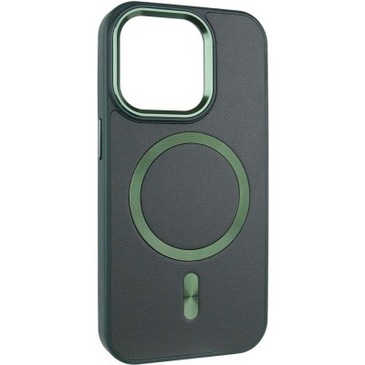 Шкіряний чохол SnapCase with MagSafe для Apple iPhone 11 Pro (5.8") Green Шкіряний чохол SnapCase with MagSafe для Apple iPhone 11 Pro (5.8") Green