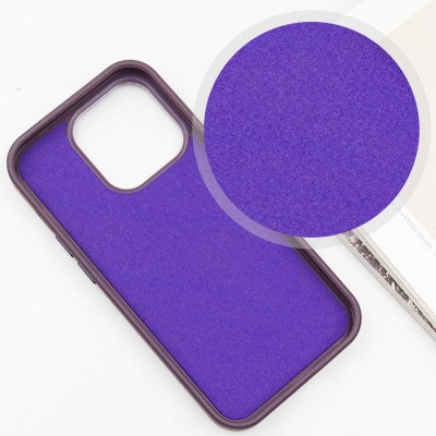 Шкіряний чохол SnapCase with MagSafe для Apple iPhone 11 Pro Max (6.5") Dark Purple