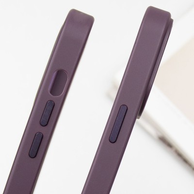 Шкіряний чохол SnapCase with MagSafe для Apple iPhone 11 Pro Max (6.5") Dark Purple