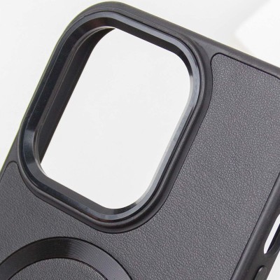 Шкіряний чохол SnapCase with MagSafe для Apple iPhone 14 Pro (6.1") Black