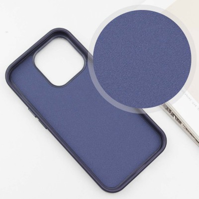 Шкіряний чохол SnapCase with MagSafe для Apple iPhone 14 Pro Max (6.7") Dark Blue Шкіряний чохол SnapCase with MagSafe для Apple iPhone 14 Pro Max (6.7") Dark Blue