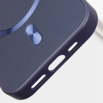 Шкіряний чохол SnapCase with MagSafe для Apple iPhone 14 Pro Max (6.7") Dark Blue Шкіряний чохол SnapCase with MagSafe для Apple iPhone 14 Pro Max (6.7") Dark Blue