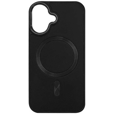 Шкіряний чохол SnapCase with MagSafe для Apple iPhone 16 (6.1") Black Шкіряний чохол SnapCase with MagSafe для Apple iPhone 16 (6.1") Black