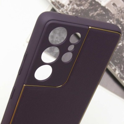 Шкіряний чохол Xshield для Samsung Galaxy S21 Ultra Фіолетовий / Dark Purple Шкіряний чохол Xshield для Samsung Galaxy S21 Ultra Фіолетовий / Dark Purple