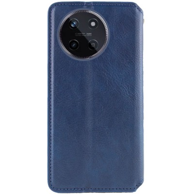 Шкіряний чохол книжка GETMAN Cubic (PU) для Realme 11 4G Синій Шкіряний чохол книжка GETMAN Cubic (PU) для Realme 11 4G Синій