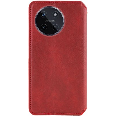 Шкіряний чохол книжка GETMAN Cubic (PU) для Realme 11 4G Червоний Шкіряний чохол книжка GETMAN Cubic (PU) для Realme 11 4G Червоний