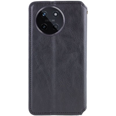 Шкіряний чохол книжка GETMAN Cubic (PU) для Realme 11 4G Чорний