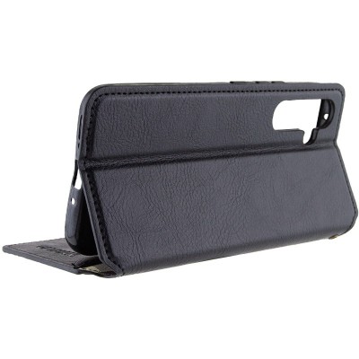 Шкіряний чохол книжка GETMAN Cubic (PU) для Samsung Galaxy A36 5G / A56 5G Чорний Шкіряний чохол книжка GETMAN Cubic (PU) для Samsung Galaxy A36 5G / A56 5G Чорний
