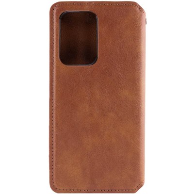Шкіряний чохол книжка GETMAN Cubic (PU) для Xiaomi Poco F5 / Note 12 Turbo Коричневий Шкіряний чохол книжка GETMAN Cubic (PU) для Xiaomi Poco F5 / Note 12 Turbo Коричневий