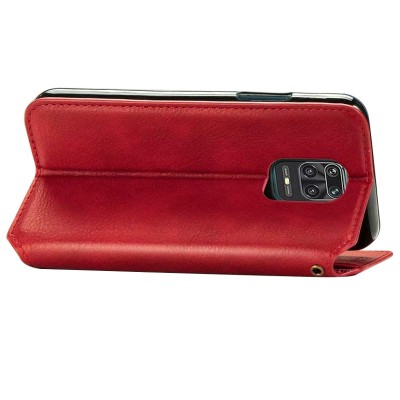 Шкіряний чохол книжка GETMAN Cubic (PU) для Xiaomi Redmi Note 9s / Note 9 Pro / Note 9 Pro Max Червоний Шкіряний чохол книжка GETMAN Cubic (PU) для Xiaomi Redmi Note 9s / Note 9 Pro / Note 9 Pro Max Червоний