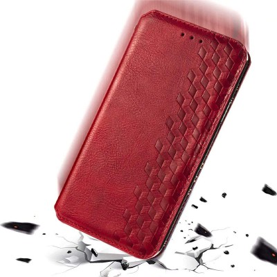 Шкіряний чохол книжка GETMAN Cubic (PU) для Xiaomi Redmi Note 9s / Note 9 Pro / Note 9 Pro Max Червоний Шкіряний чохол книжка GETMAN Cubic (PU) для Xiaomi Redmi Note 9s / Note 9 Pro / Note 9 Pro Max Червоний