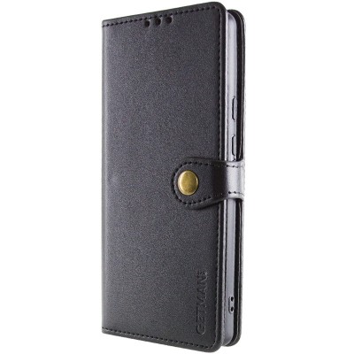 Шкіряний чохол книжка GETMAN Gallant (PU) для Infinix Smart 9 4G / Hot 50i Чорний Шкіряний чохол книжка GETMAN Gallant (PU) для Infinix Smart 9 4G / Hot 50i Чорний