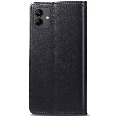 Шкіряний чохол книжка GETMAN Gallant (PU) для Samsung Galaxy A04 Чорний Шкіряний чохол книжка GETMAN Gallant (PU) для Samsung Galaxy A04 Чорний