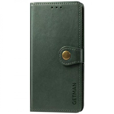 Шкіряний чохол книжка GETMAN Gallant (PU) для Samsung Galaxy A06 Зелений Шкіряний чохол книжка GETMAN Gallant (PU) для Samsung Galaxy A06 Зелений