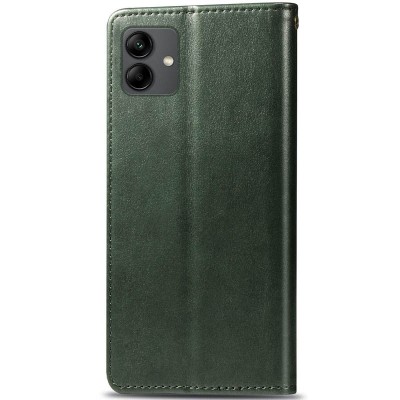 Шкіряний чохол книжка GETMAN Gallant (PU) для Samsung Galaxy A06 Зелений Шкіряний чохол книжка GETMAN Gallant (PU) для Samsung Galaxy A06 Зелений