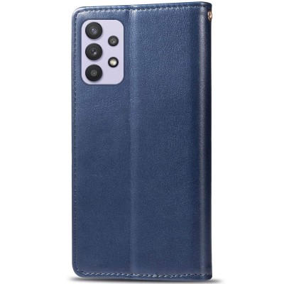 Шкіряний чохол книжка GETMAN Gallant (PU) для Samsung Galaxy A13 4G Синій Шкіряний чохол книжка GETMAN Gallant (PU) для Samsung Galaxy A13 4G Синій