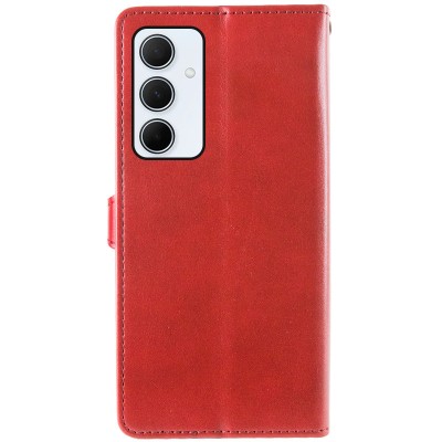 Шкіряний чохол книжка GETMAN Gallant (PU) для Samsung Galaxy A36 5G / A56 5G Червоний Шкіряний чохол книжка GETMAN Gallant (PU) для Samsung Galaxy A36 5G / A56 5G Червоний