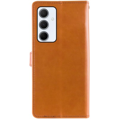 Шкіряний чохол книжка GETMAN Gallant (PU) для Samsung Galaxy S24+ Коричневий Шкіряний чохол книжка GETMAN Gallant (PU) для Samsung Galaxy S24+ Коричневий