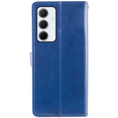 Шкіряний чохол книжка GETMAN Gallant (PU) для Samsung Galaxy S24+ Синій