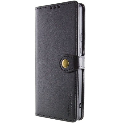 Шкіряний чохол книжка GETMAN Gallant (PU) для Samsung Galaxy S24+ Чорний Шкіряний чохол книжка GETMAN Gallant (PU) для Samsung Galaxy S24+ Чорний