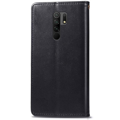 Шкіряний чохол книжка GETMAN Gallant (PU) для Xiaomi Redmi Note 8 Pro Чорний Шкіряний чохол книжка GETMAN Gallant (PU) для Xiaomi Redmi Note 8 Pro Чорний
