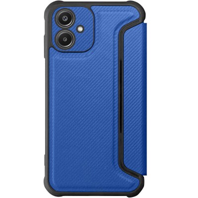 Шкіряний чохол книжка GETMAN Razor (PU) для Samsung Galaxy A06 Blue Шкіряний чохол книжка GETMAN Razor (PU) для Samsung Galaxy A06 Blue