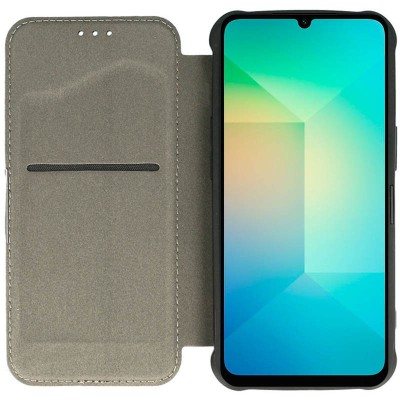 Шкіряний чохол книжка GETMAN Razor (PU) для Samsung Galaxy A06 Blue Шкіряний чохол книжка GETMAN Razor (PU) для Samsung Galaxy A06 Blue