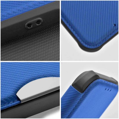 Шкіряний чохол книжка GETMAN Razor (PU) для Samsung Galaxy A06 Blue Шкіряний чохол книжка GETMAN Razor (PU) для Samsung Galaxy A06 Blue