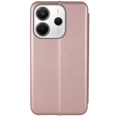 Шкіряний чохол-книжка Classy для Xiaomi Redmi Note 14 4G (Europe version) Rose Gold Шкіряний чохол-книжка Classy для Xiaomi Redmi Note 14 4G (Europe version) Rose Gold