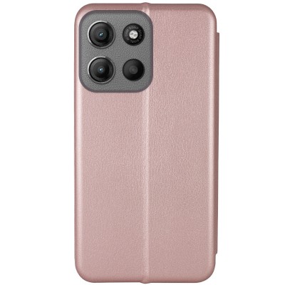 Шкіряний чохол-книжка Classy для Motorola Moto G15 4G Rose Gold Шкіряний чохол-книжка Classy для Motorola Moto G15 4G Rose Gold