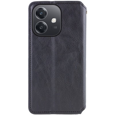 Шкіряний чохол-книжка GETMAN Cubic (PU) для Oppo A3 4G / A3x 4G/ A40m Чорний