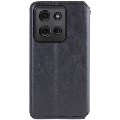 Шкіряний чохол-книжка GETMAN Cubic (PU) для ZTE Blade A55 4G Чорний Шкіряний чохол-книжка GETMAN Cubic (PU) для ZTE Blade A55 4G Чорний