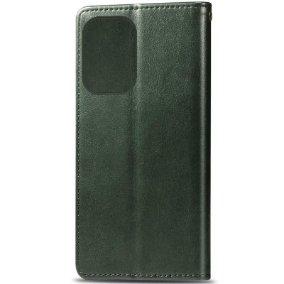 Шкіряний чохол-книжка GETMAN Gallant (PU) для Motorola Moto G05 / E15 Зелений Шкіряний чохол-книжка GETMAN Gallant (PU) для Motorola Moto G05 / E15 Зелений