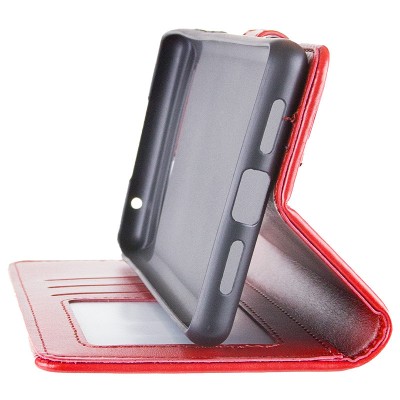 Шкіряний чохол-книжка GETMAN Gallant (PU) для TECNO Camon 30 (CL6) Червоний