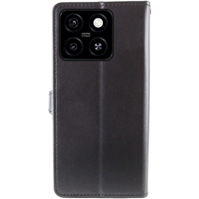 Шкіряний чохол-книжка GETMAN Gallant (PU) для ZTE Blade A55 4G Чорний Шкіряний чохол-книжка GETMAN Gallant (PU) для ZTE Blade A55 4G Чорний