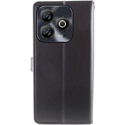 Шкіряний чохол-книжка GETMAN Gallant (PU) для ZTE Blade A75 4G Чорний Шкіряний чохол-книжка GETMAN Gallant (PU) для ZTE Blade A75 4G Чорний