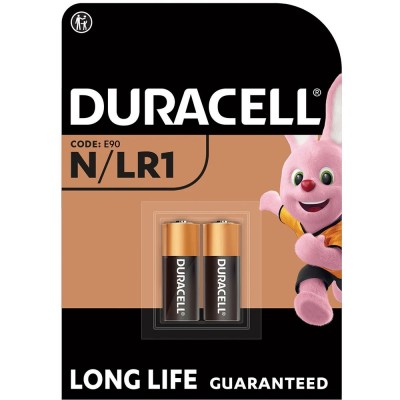 Батарейка DURACELL N / MN9100 / LR1 / E90 / 4001 / AM5 2 шт. Батарейка DURACELL N / MN9100 / LR1 / E90 / 4001 / AM5 2 шт.
