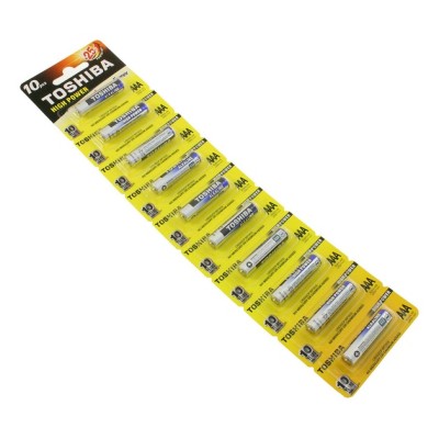 Батарейка TOSHIBA LR03 HP Alkaline BP 1X10