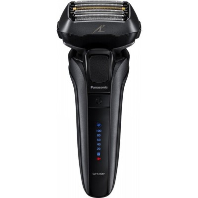 Бритва електр. Panasonic сіткова, 14000 об/хв, бритв.головок-5, Li-Ion, сух.+волог., тример, чохол,Док-ст., чорний (ES-LV9U-K820 Бритва електр. Panasonic сіткова, 14000 об/хв, бритв.головок-5, Li-Ion, сух.+волог., тример, чохол,Док-ст., чорний (ES-LV9U-K820