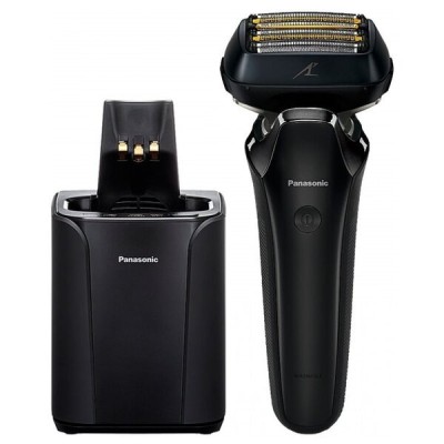 Бритва електр. Panasonic сіткова, 14000 об/хв, бритв.головок-5, Li-Ion, сух.+волог., тример, чохол,Док-ст., чорний (ES-LV9U-K820 Бритва електр. Panasonic сіткова, 14000 об/хв, бритв.головок-5, Li-Ion, сух.+волог., тример, чохол,Док-ст., чорний (ES-LV9U-K820