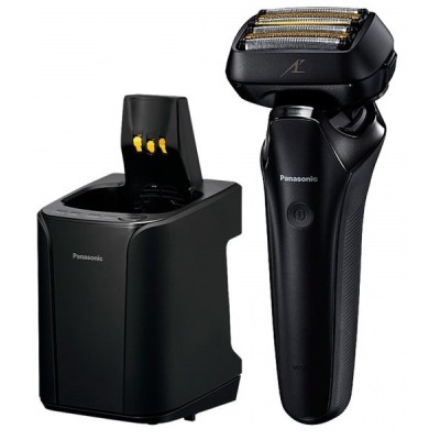Бритва електр. Panasonic сіткова, 14000 об/хв, бритв.головок-5, Li-Ion, сух.+волог., тример, чохол,Док-ст., чорний (ES-LV9U-K820 Бритва електр. Panasonic сіткова, 14000 об/хв, бритв.головок-5, Li-Ion, сух.+волог., тример, чохол,Док-ст., чорний (ES-LV9U-K820