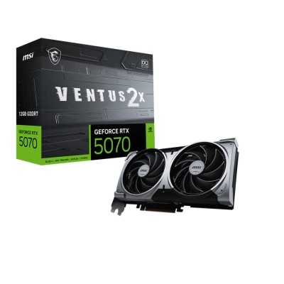 Відеокарта MSI GeForce RTX 5070 12GB GDDR7 VENTUS 2X OC (912-V532-003) Відеокарта MSI GeForce RTX 5070 12GB GDDR7 VENTUS 2X OC (912-V532-003)