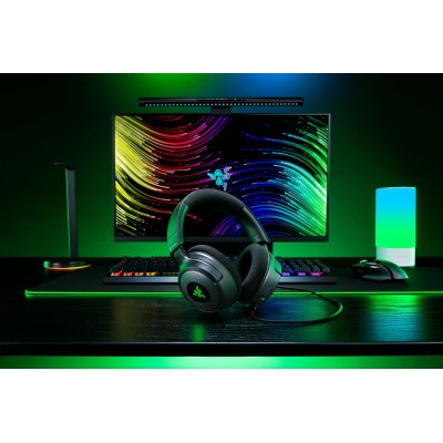 Гарнітура ігрова Razer Kraken V4 X, 7.1, USB-A, 1.8м, RGB, (RZ04-05180100-R3M1) чорний Гарнітура ігрова Razer Kraken V4 X, 7.1, USB-A, 1.8м, RGB, (RZ04-05180100-R3M1) чорний