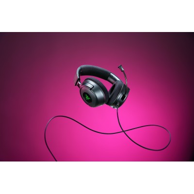 Гарнітура ігрова Razer Kraken V4 X, 7.1, USB-A, 1.8м, RGB, (RZ04-05180100-R3M1) чорний Гарнітура ігрова Razer Kraken V4 X, 7.1, USB-A, 1.8м, RGB, (RZ04-05180100-R3M1) чорний