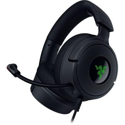 Гарнітура ігрова Razer Kraken V4 X, 7.1, USB-A, 1.8м, RGB, (RZ04-05180100-R3M1) чорний Гарнітура ігрова Razer Kraken V4 X, 7.1, USB-A, 1.8м, RGB, (RZ04-05180100-R3M1) чорний